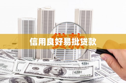元宝信用良好易批贷款