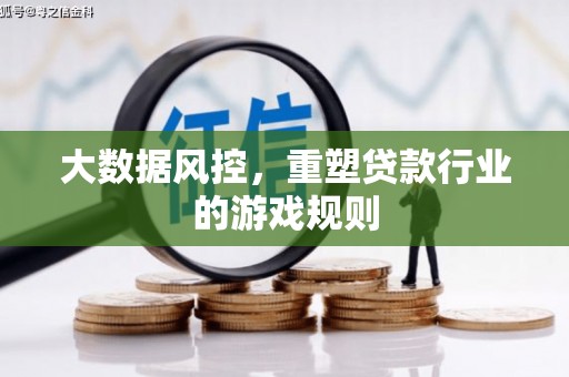 元宝大数据风控，重塑贷款行业的游戏规则