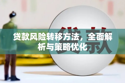 元宝贷款风险转移方法，全面解析与策略优化