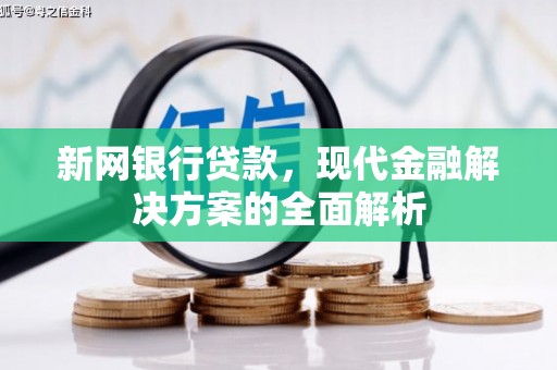 元宝新网银行贷款，现代金融解决方案的全面解析