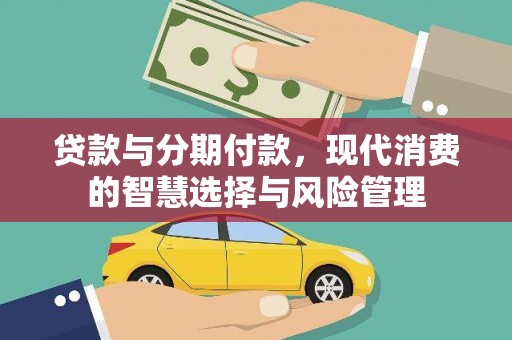 元宝贷款与分期付款，现代消费的智慧选择与风险管理