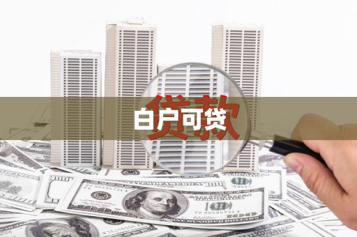 元宝白户可贷