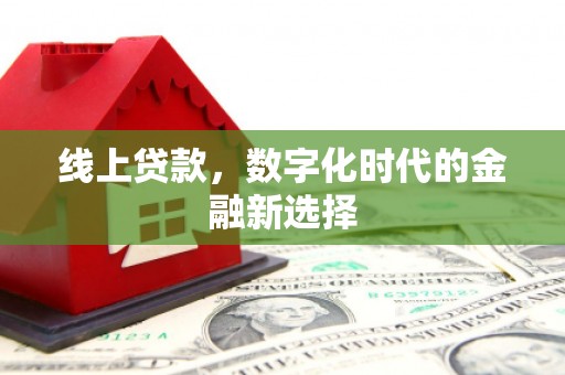 元宝线上贷款，数字化时代的金融新选择