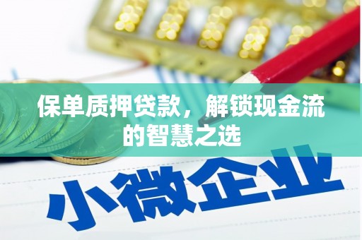 元宝保单质押贷款，解锁现金流的智慧之选