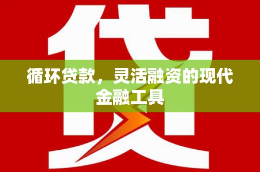 元宝循环贷款，灵活融资的现代金融工具
